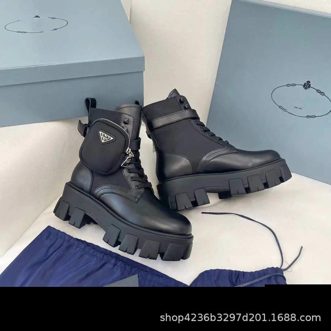 Prada Combat Boots