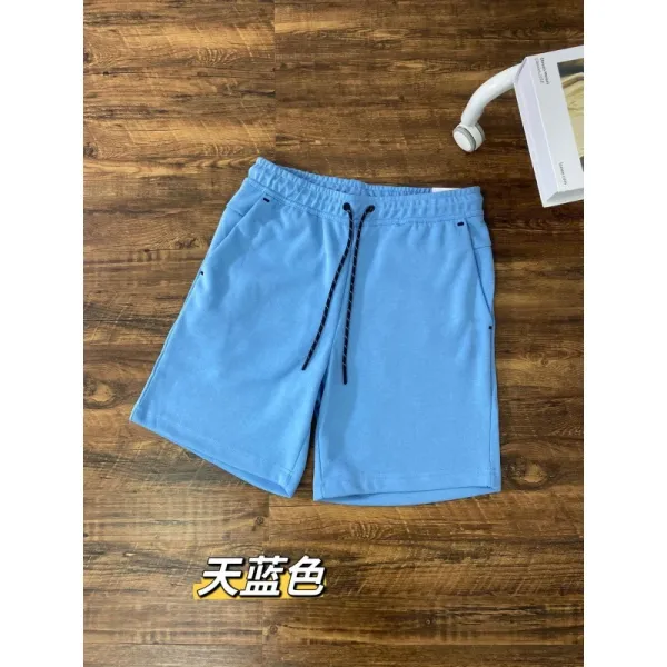 Design Classic Drawstring Shorts Sky Blue - 1
