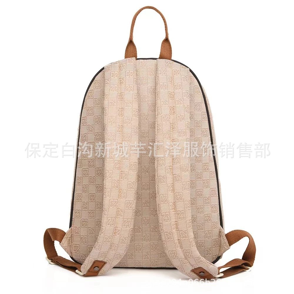 Design Mini Checkered Turquoise Backpack - 16