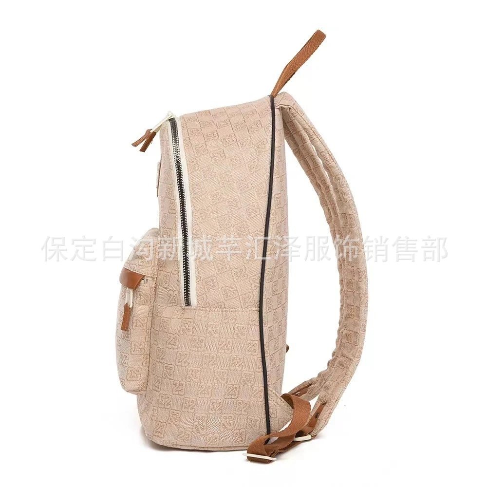 Design Mini Checkered Turquoise Backpack - 15