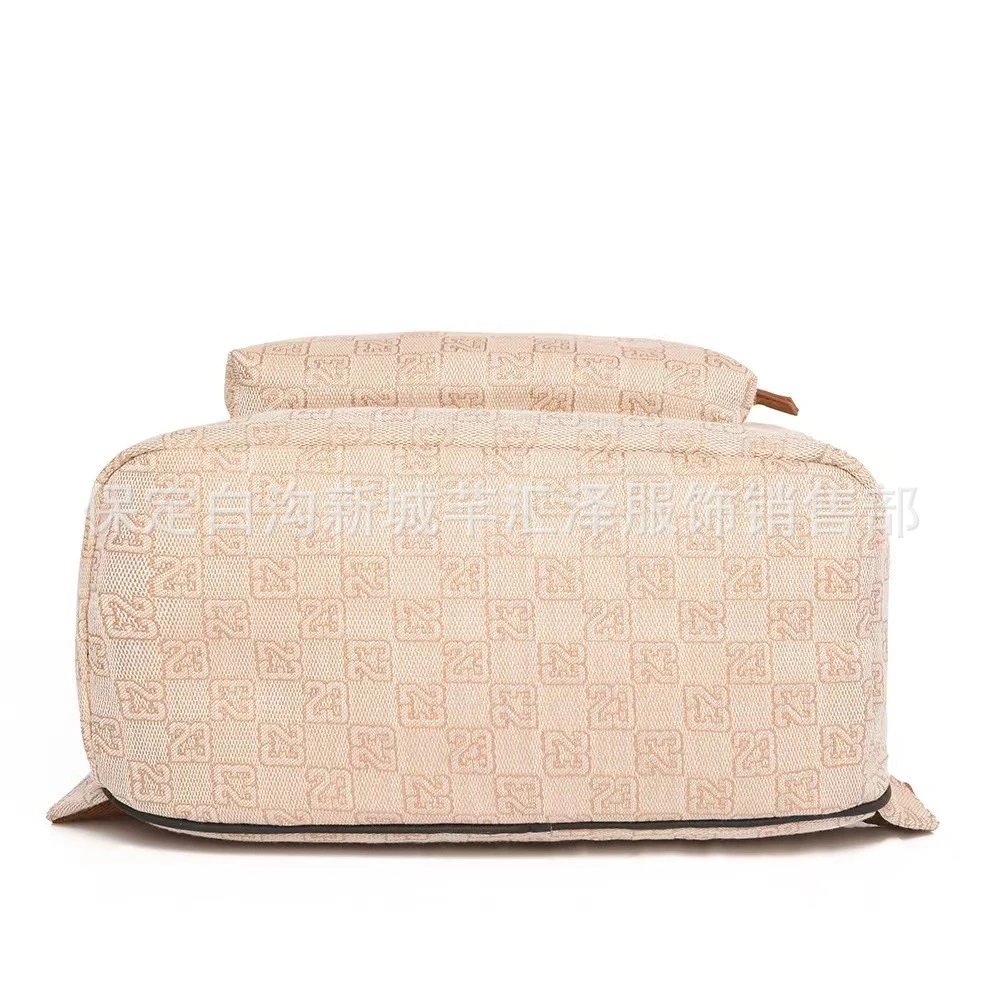 Design Mini Checkered Turquoise Backpack - 17
