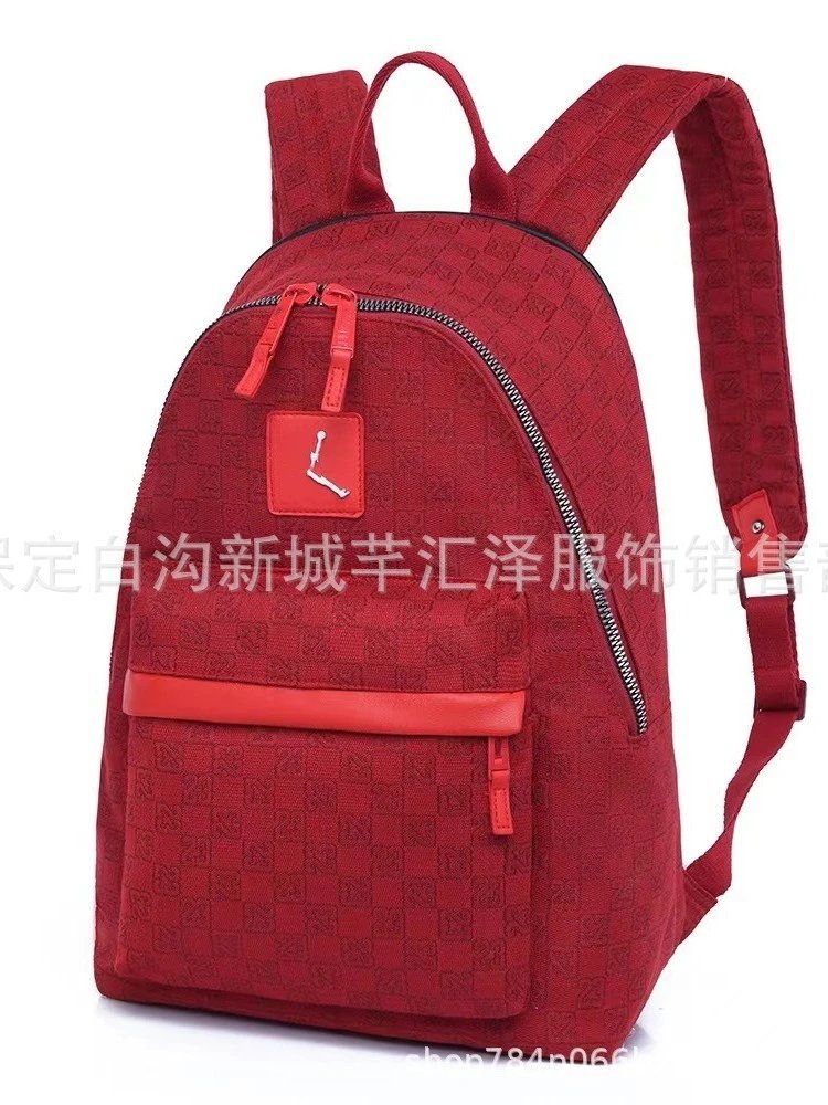 Design Mini Checkered Turquoise Backpack - 14