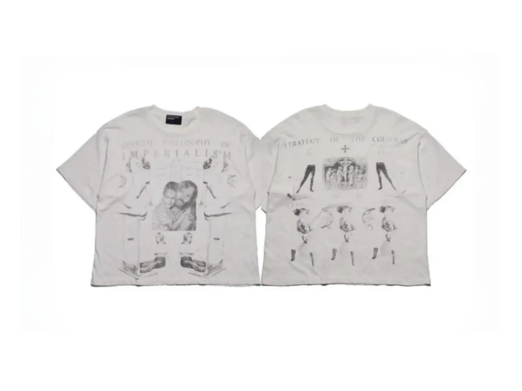 ERD Print Washed Hoodie photo 3