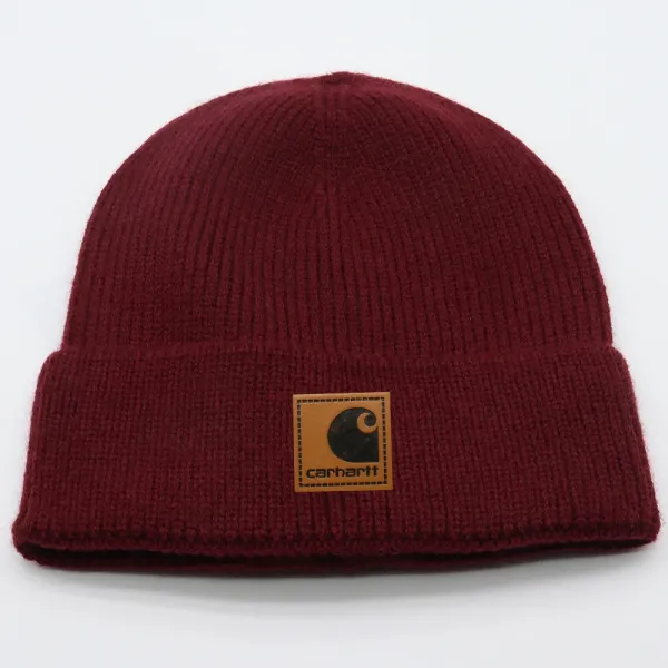 Carhartt WIP Watch Beanie Burgundy - 1