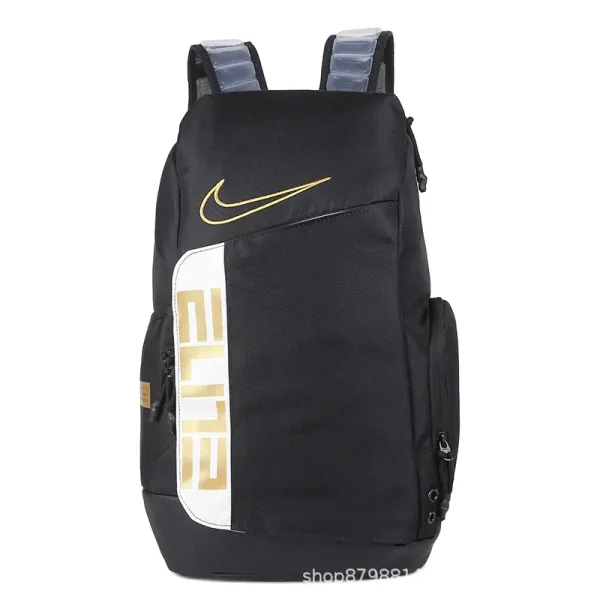 Nike Elite Basketball Backpack Black/Gold - 1