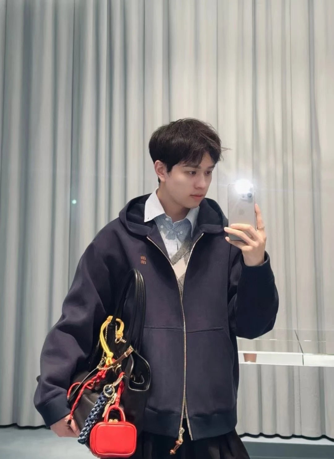 Miu Miu Embroidered Hooded Jacket photo 7