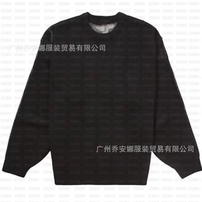 Crew Neck Retro Patterned Sweater photo 6