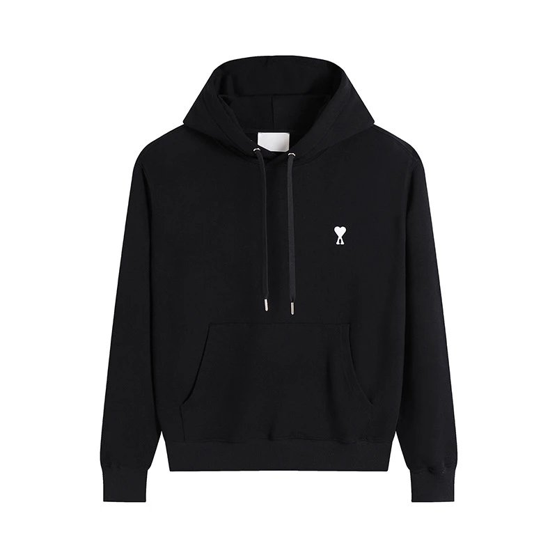 Ami Letter Embroidered Hoodie photo 6
