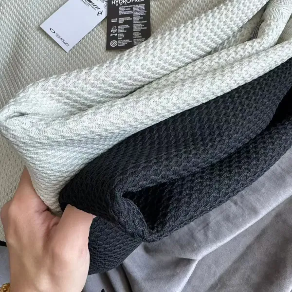 A Bathing Ape Waffle Knit Crewneck Beige Sweater - 8