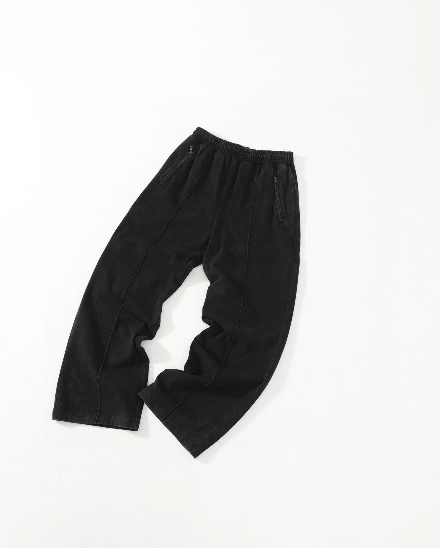 AC Washed Sweatpants Loose American Vintage Zip Pants photo 2