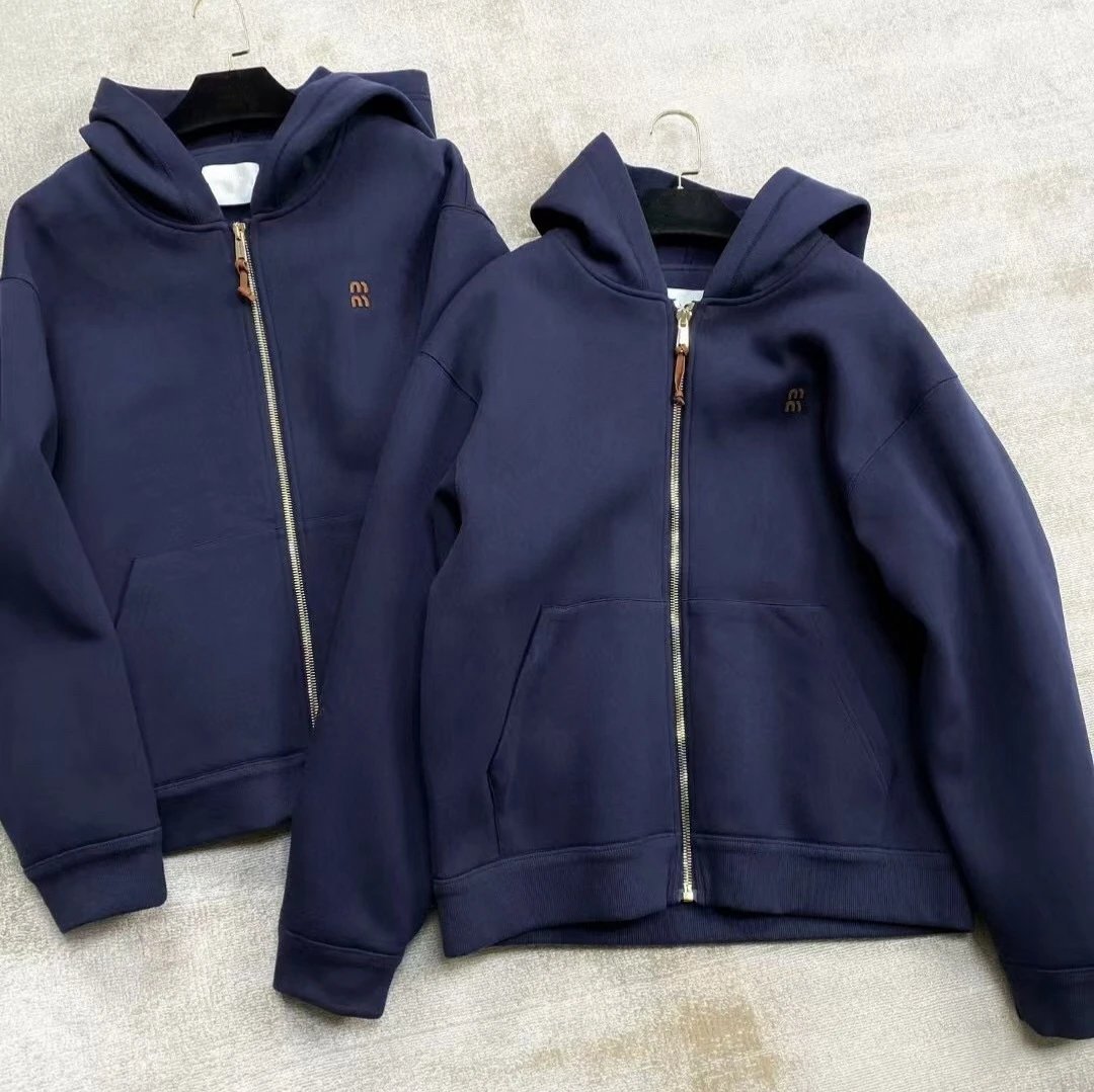 Miu Miu Embroidered Hooded Jacket photo 2