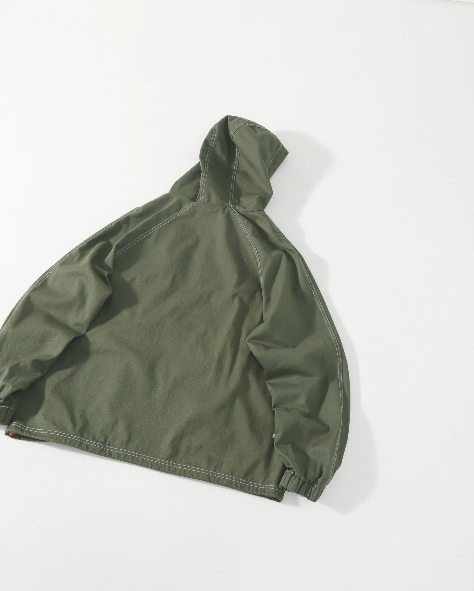 PIET x AET Anorak Windbreaker Army Green Outerwear - 7