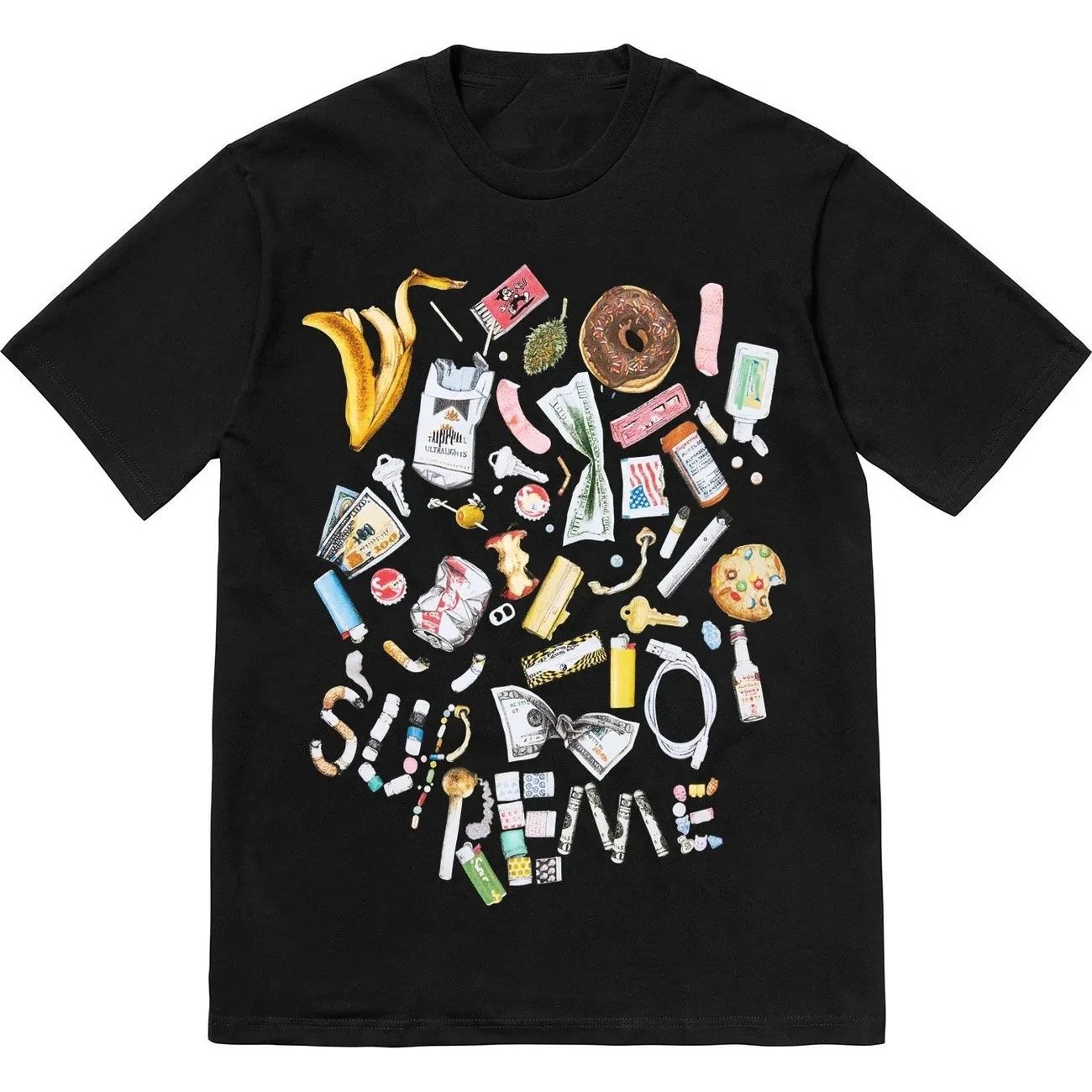 Supreme Still Life Black T-Shirt - 1