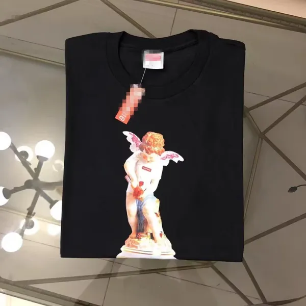Supreme Cherub Statue Black T-Shirt - 1