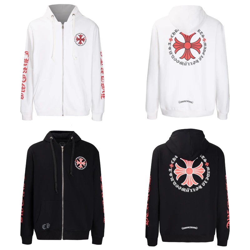 Chrome Hearts x JUJU Black Skull Graphic Hoodie - 6