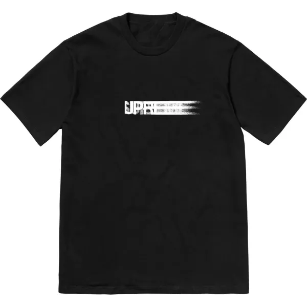 Supreme Motion Logo Black T-Shirt - 1