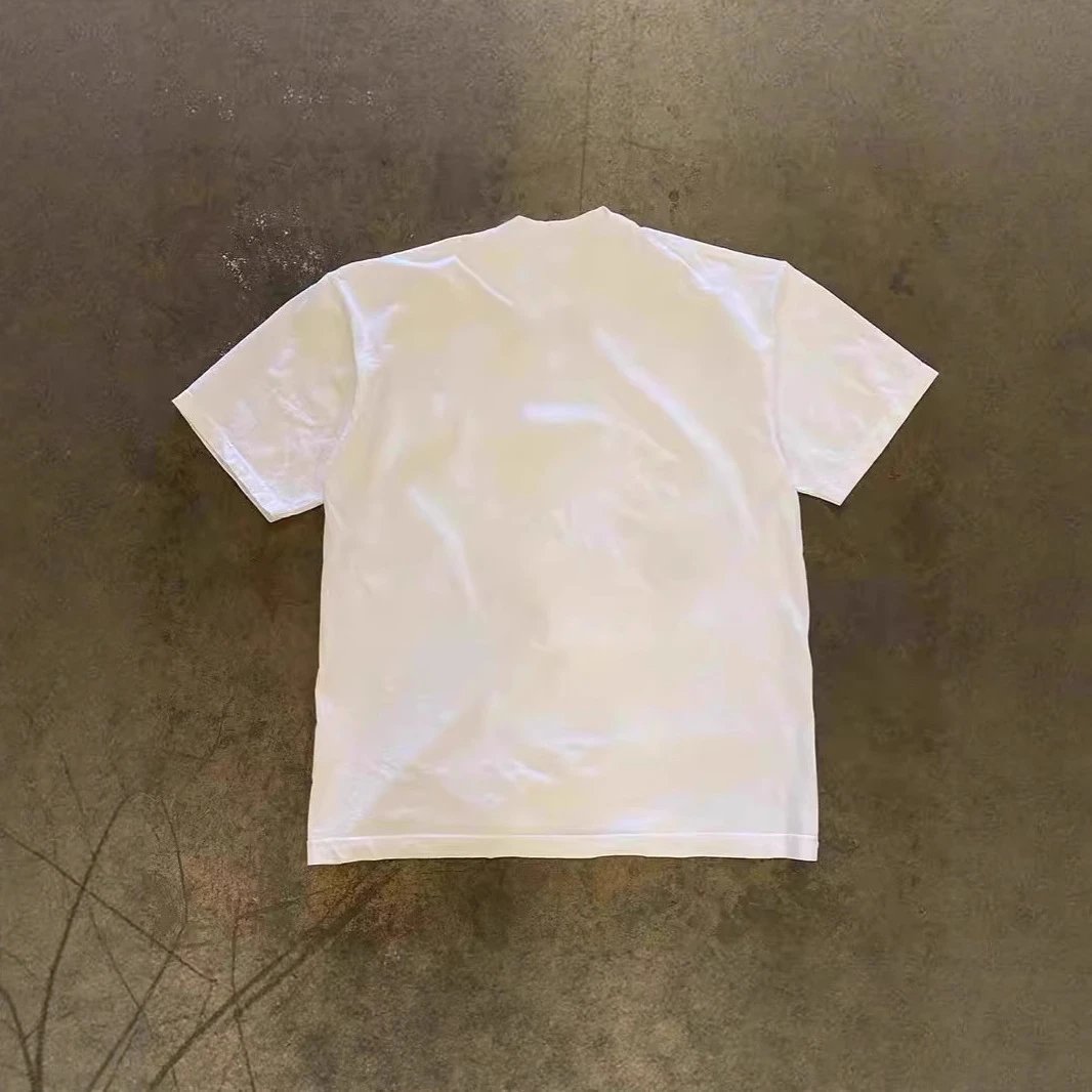 9mmc Cherry Blossom Embroidered White T-Shirt - 10