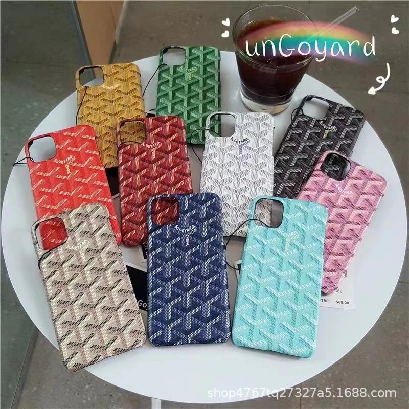 unGoyard Patterned Phone Case