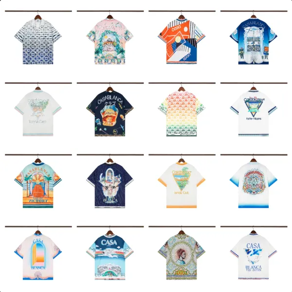 Casablanca x Avton Resort Collection Multicolor Graphic T-Shirts - 1