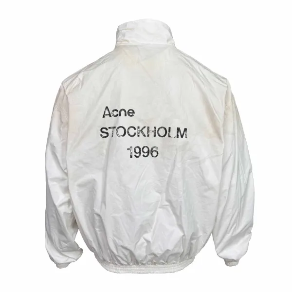 Acne Studios Stockholm 1996 Windbreaker White Jacket - 1
