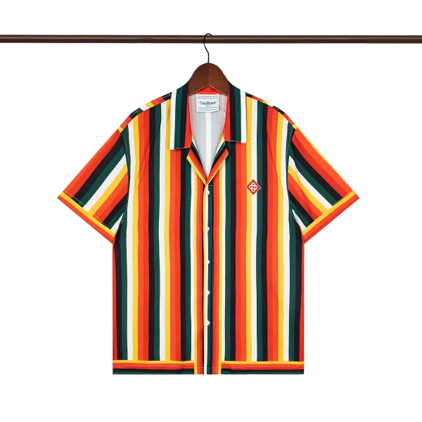 Casablanca Striped Resort Shirt Multicolor Shirt - 1