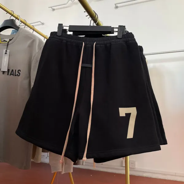 Off-White Number 7 Shorts Black - 11