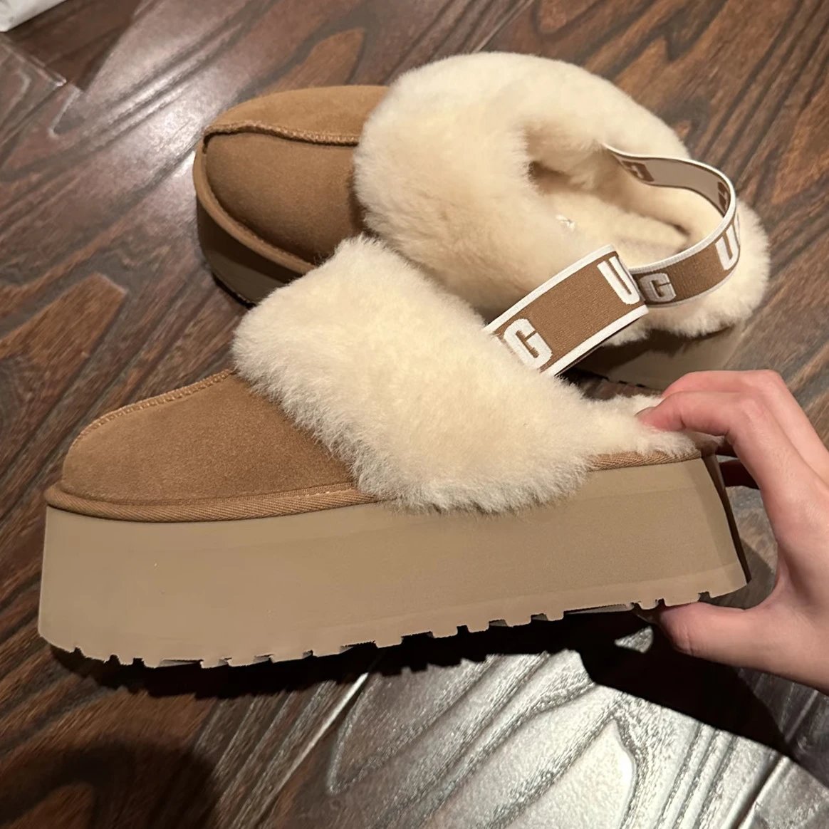 UGG Fuzzy Snow Boots
