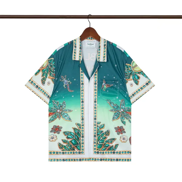 Casablanca Tropical Print Resort Shirt Multicolor - 1