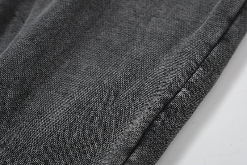 Design Acid Wash Gray Oversized Hoodie - 9