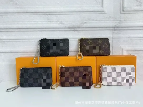 Louis Vuitton Monogram Key Pouch Brown Wallet - 3