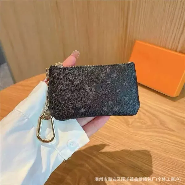 Louis Vuitton Monogram Empreinte Coin Purse Black Wallet - 1