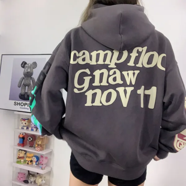 Saint Tears Saint of God Oversized Black Hoodie - 8