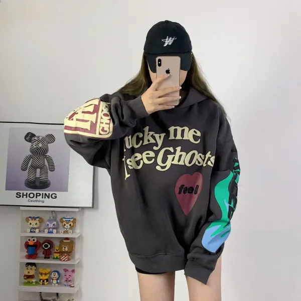 Saint Tears Saint of God Oversized Black Hoodie - 15
