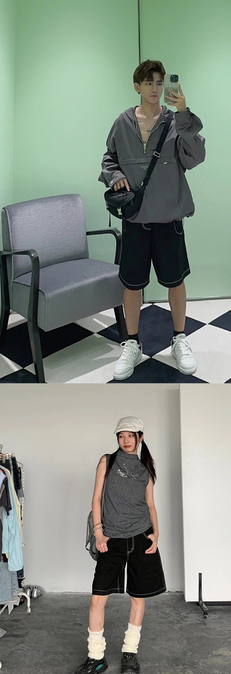 Prada Triangle Logo Cargo Shorts photo 7