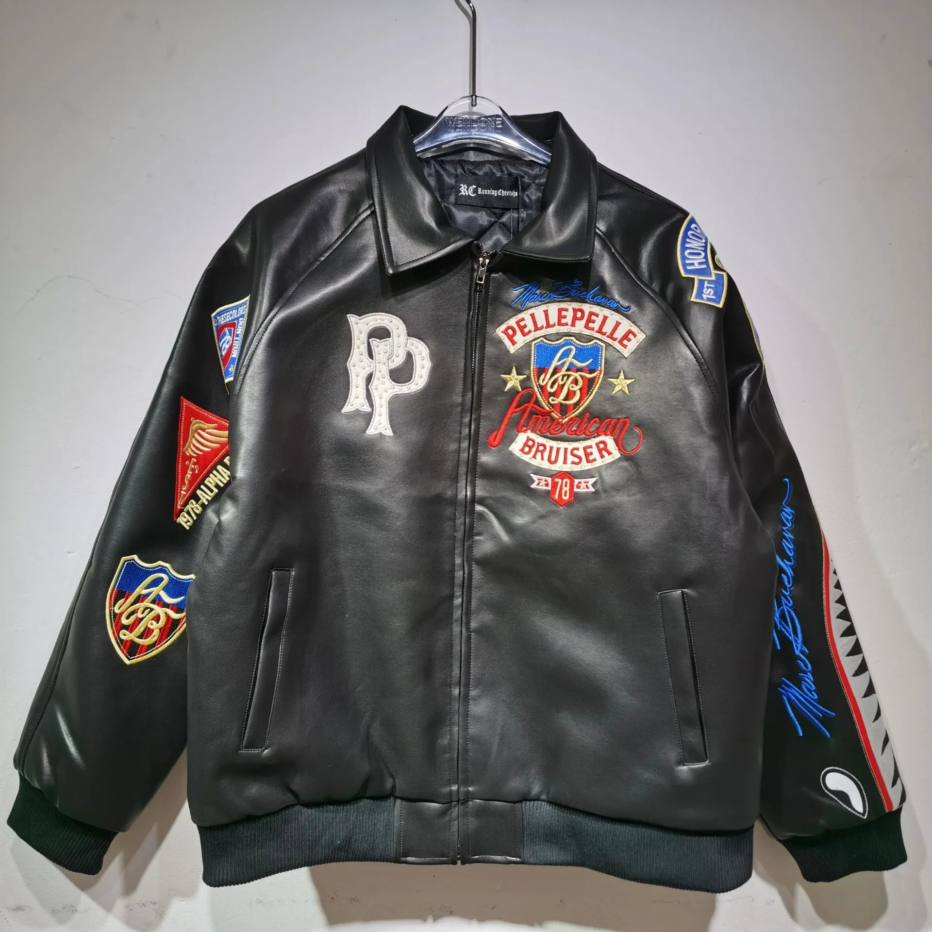 Vintage Racing Baseball Jacket photo 8