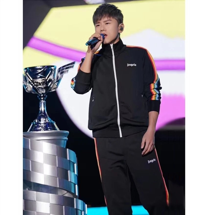 Angelo Track Pants Yellow Sweatpants - 13