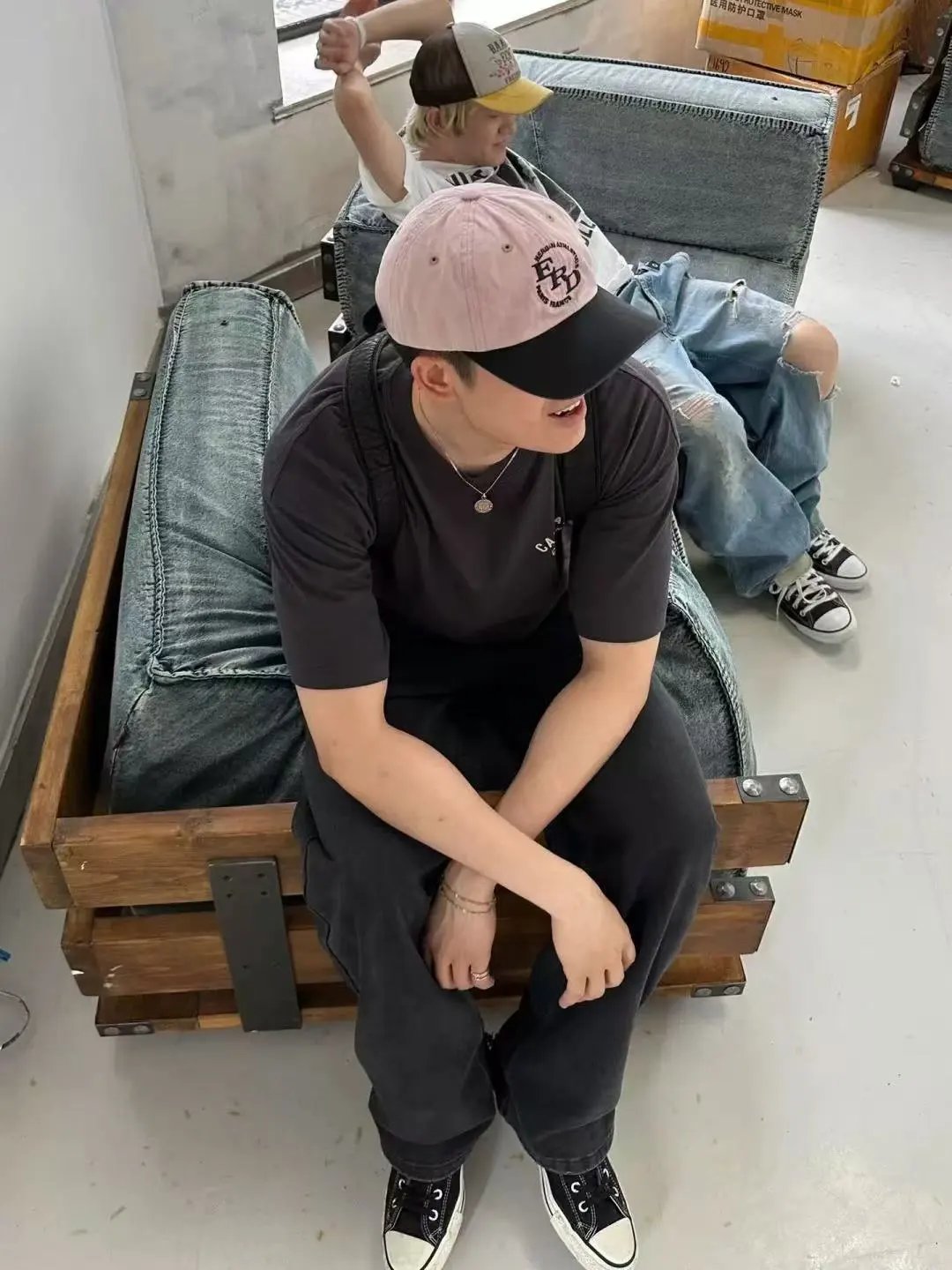 ERD Melancholy Rich Kid Embroidery Baseball Cap photo 3