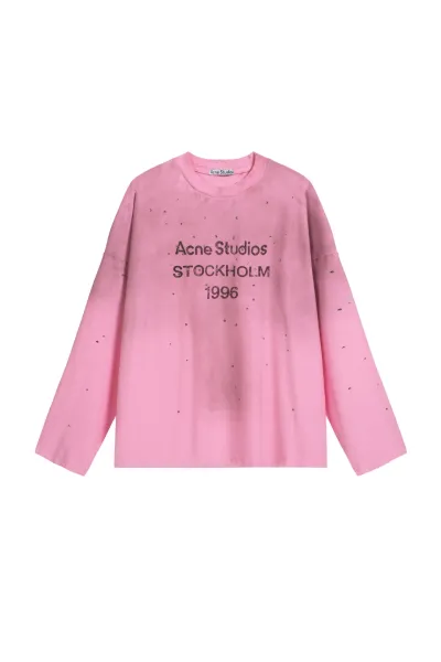 Acne Studios Script Logo Track Jacket Navy/Black/Gray - 17