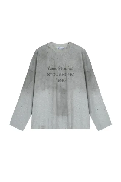 Acne Studios Script Logo Track Jacket Navy/Black/Gray - 18