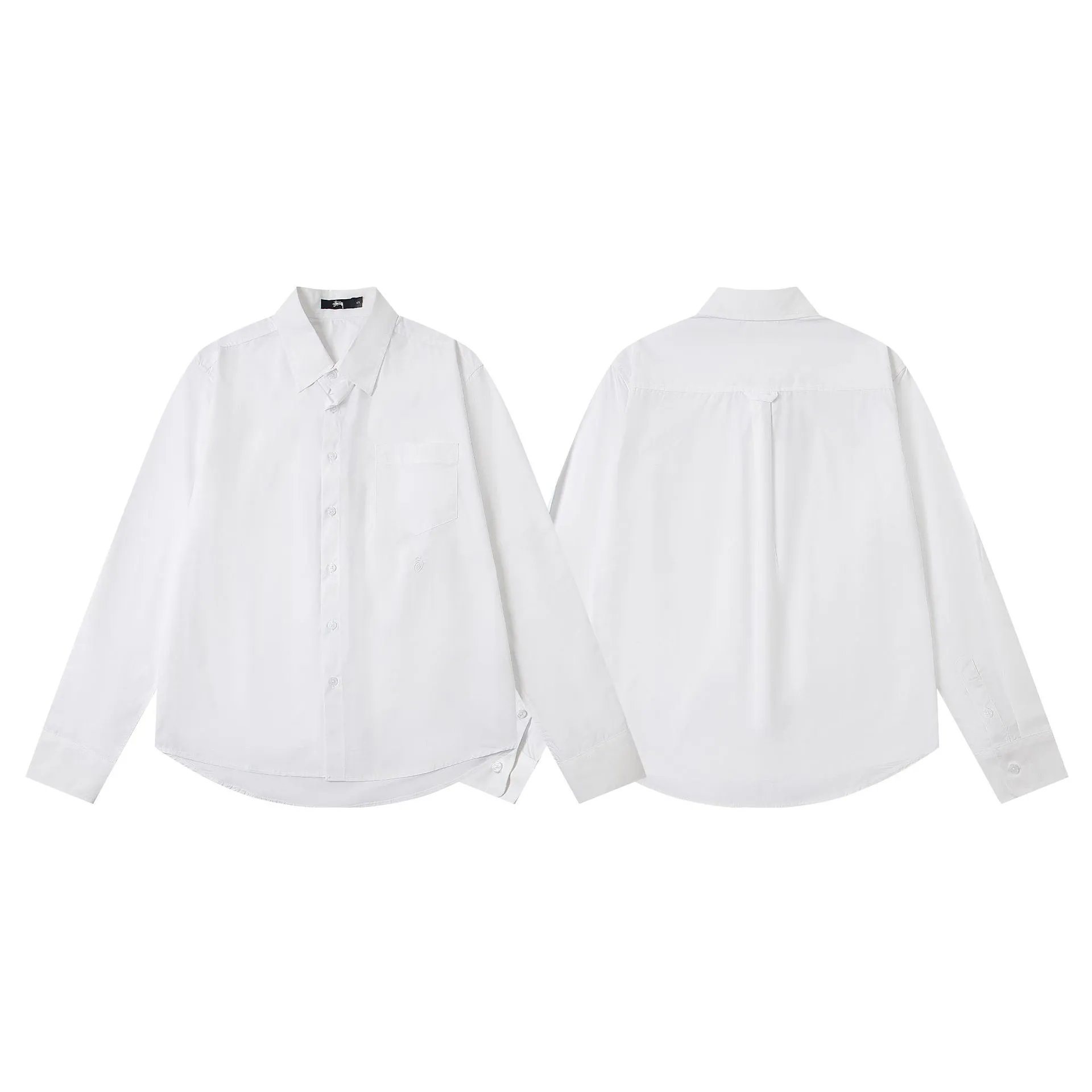 Stussy Classic Striped Collared Casual Short-Sleeve Shirt photo 6