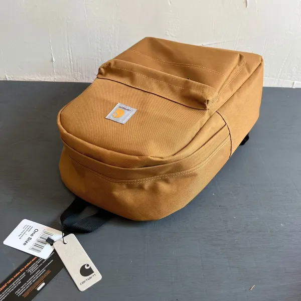 Carhartt WIP Classic Canvas Backpack Amber Brown - 12