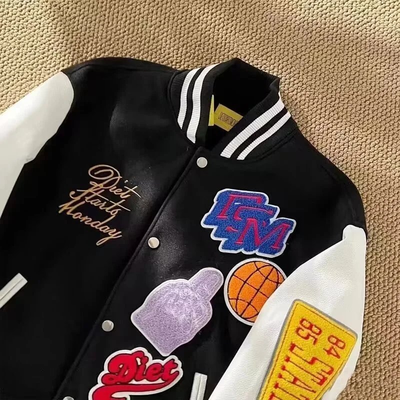 Baseball Jacket with Towel Embroidery photo 7