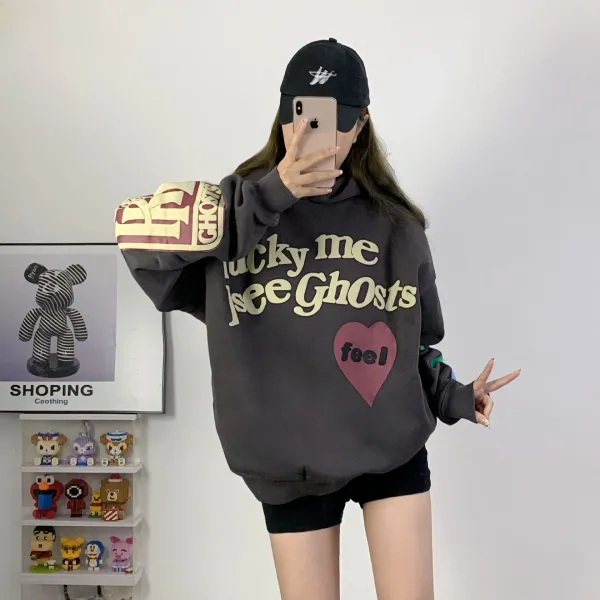 Saint Tears Saint of God Oversized Black Hoodie - 7