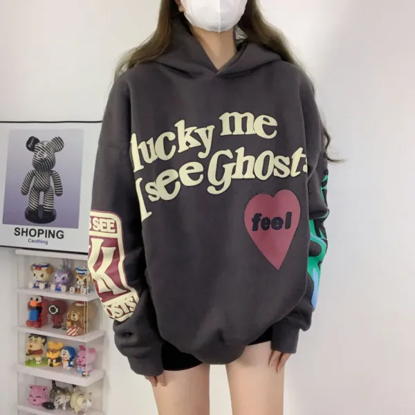 Saint Tears Saint of God Oversized Black Hoodie - 9