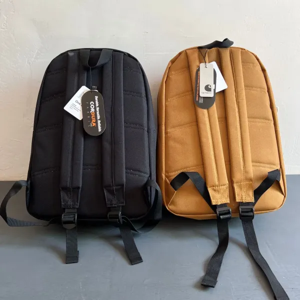 Carhartt WIP Classic Canvas Backpack Amber Brown - 4
