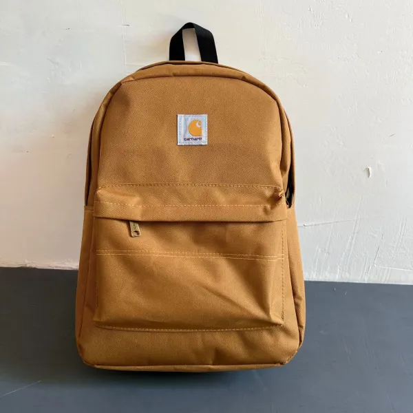 Carhartt WIP Classic Canvas Backpack Amber Brown - 9