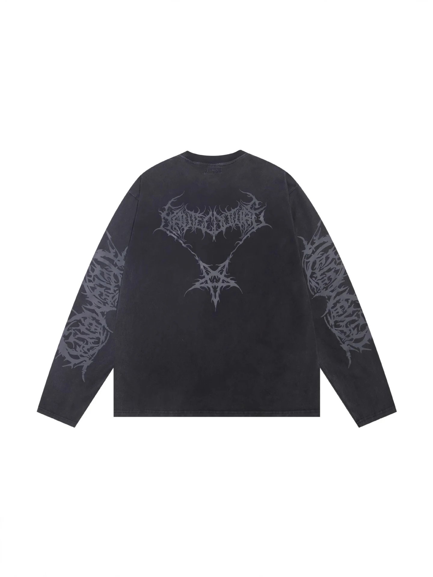 VET Wing Graphic Red Print Long-Sleeve T-Shirt photo 6