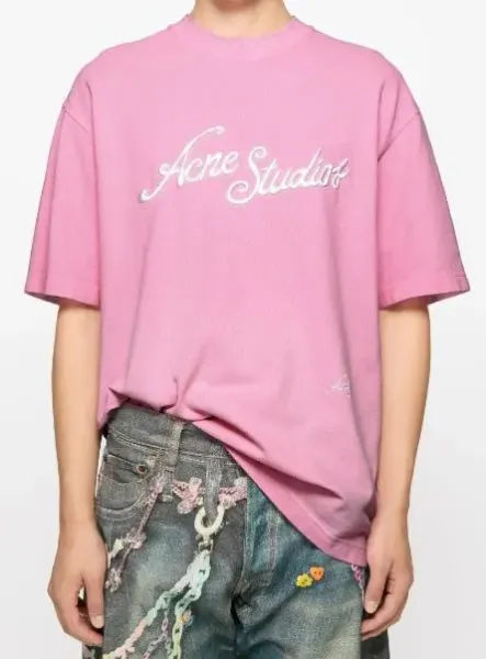 Acne Studios Script Logo Zip-Up Jacket Gray - 7