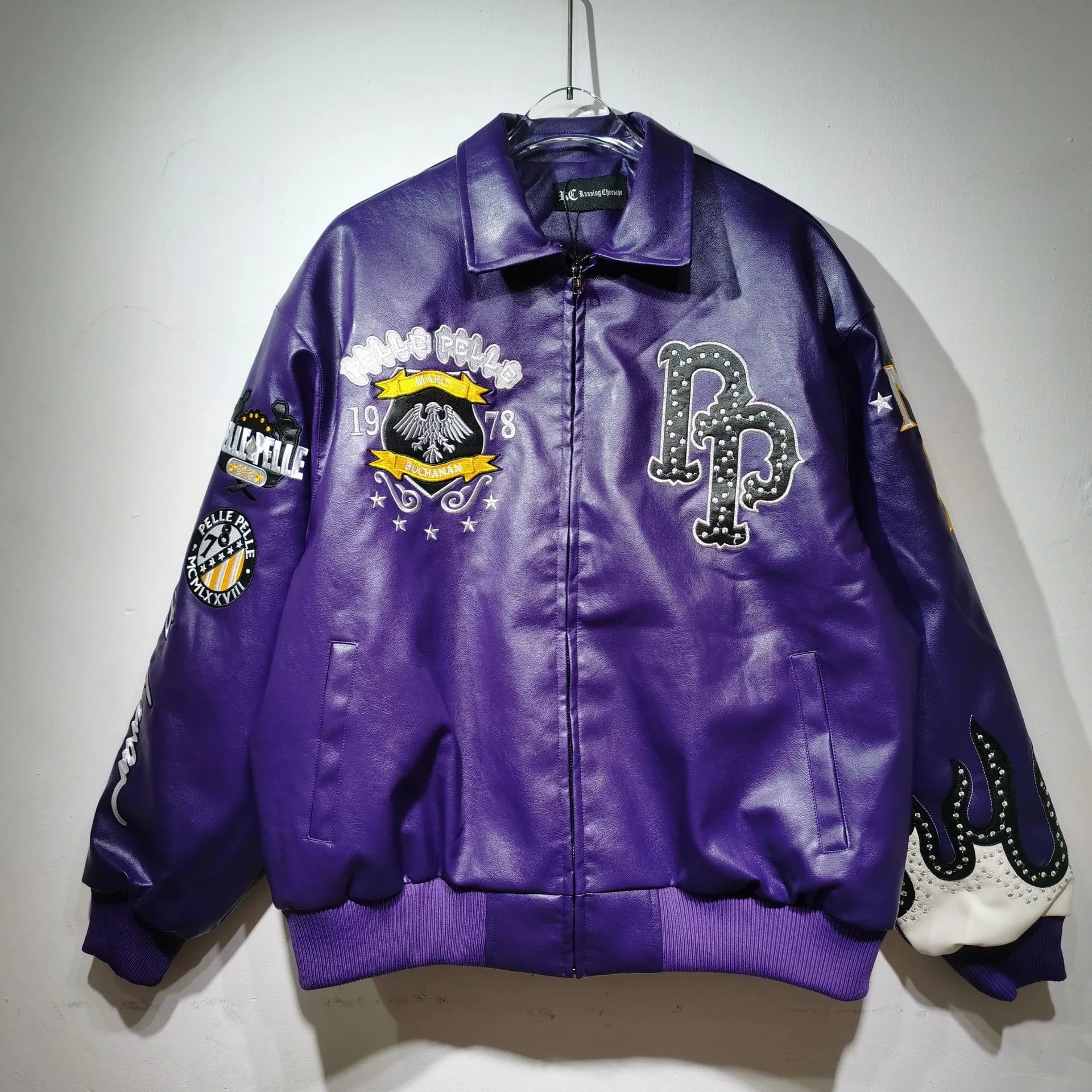 Vintage Racing Baseball Jacket photo 6