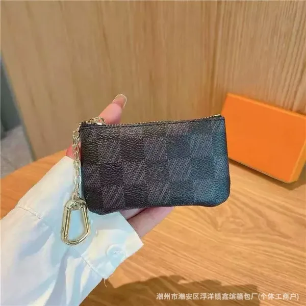 Louis Vuitton Damier Graphite Coin Purse Black - 1